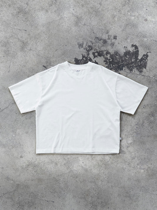 Perfect White cropped tee